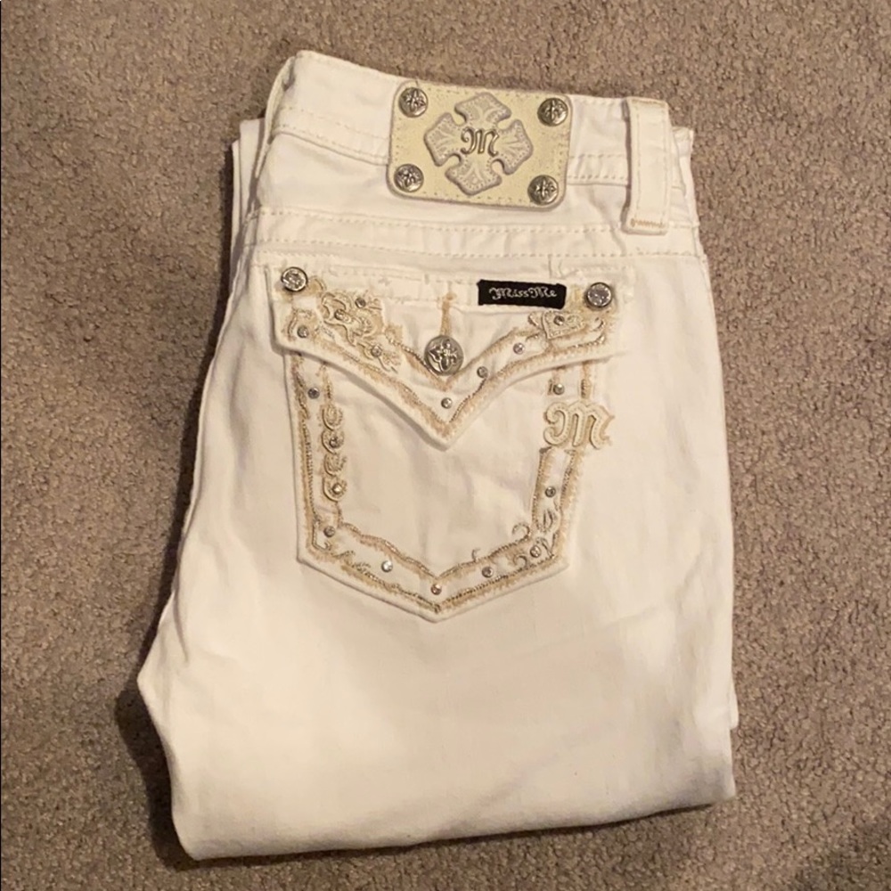 White Miss Skinny Jeans